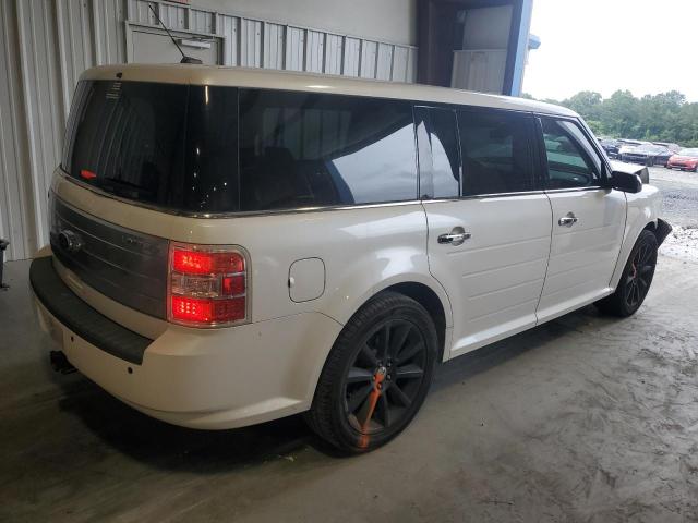 2FMGK5DC7ABA29128 - 2010 FORD FLEX LIMITED WHITE photo 3