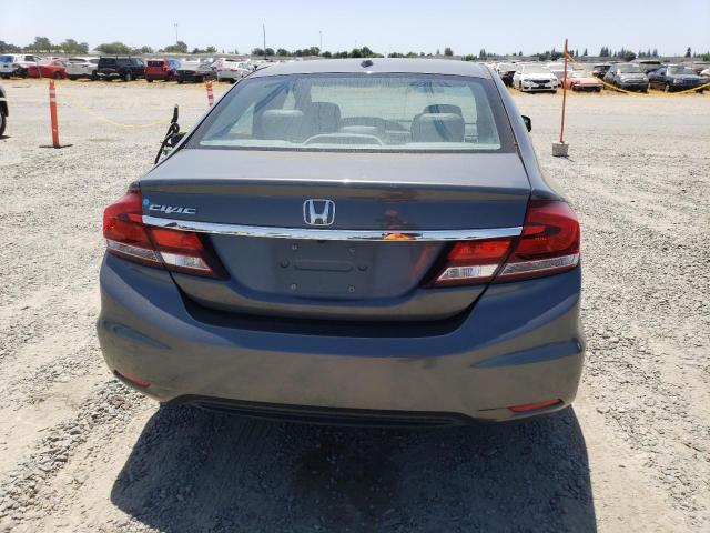 2HGFB2F94DH512014 - 2013 HONDA CIVIC EXL GRAY photo 6
