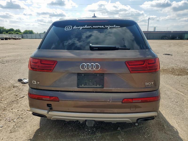 WA1VAAF75HD045933 - 2017 AUDI Q7 PRESTIGE ყავისფერი ფოტო 6