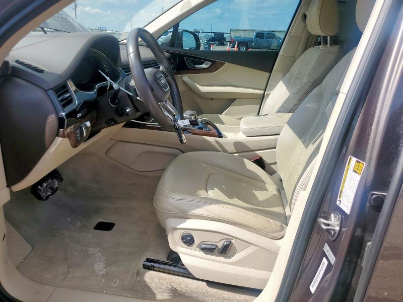 WA1VAAF75HD045933 - 2017 AUDI Q7 PRESTIGE ყავისფერი ფოტო 7
