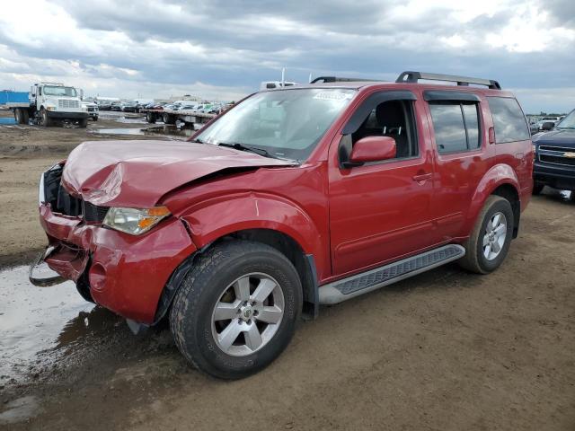 5N1AR1NN0BC614810 - 2011 NISSAN PATHFINDER S RED photo 1