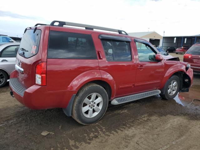 5N1AR1NN0BC614810 - 2011 NISSAN PATHFINDER S RED photo 3