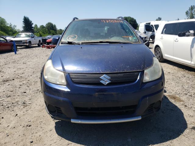 JS2YB413385111028 - 2008 SUZUKI SX4 BASE BLUE photo 9