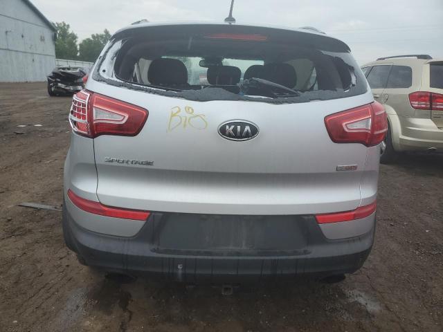 KNDPCCA66C7262191 - 2012 KIA SPORTAGE SX SILVER photo 6