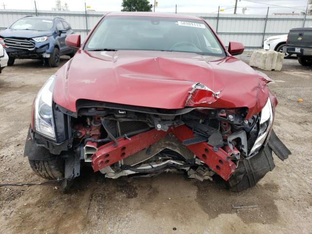 1G6AG5RXXE0111940 - 2014 CADILLAC ATS RED photo 5