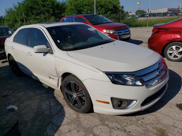 3FADP0L3XCR155796 - 2012 FORD FUSION HYBRID WHITE photo 4