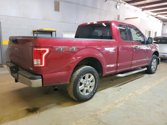 1FTEX1EP1GKE31636 - 2016 FORD F150 SUPER CAB MAROON photo 3