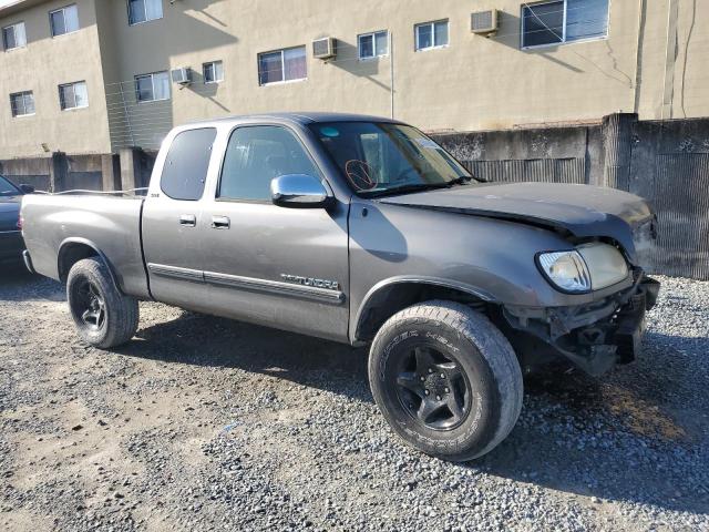 5TBRT34163S341383 - 2003 TOYOTA TUNDRA ACCESS CAB SR5 GRAY photo 4