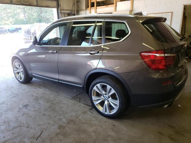 5UXWX7C50CL737884 - 2012 BMW X3 XDRIVE35I TAN photo 2