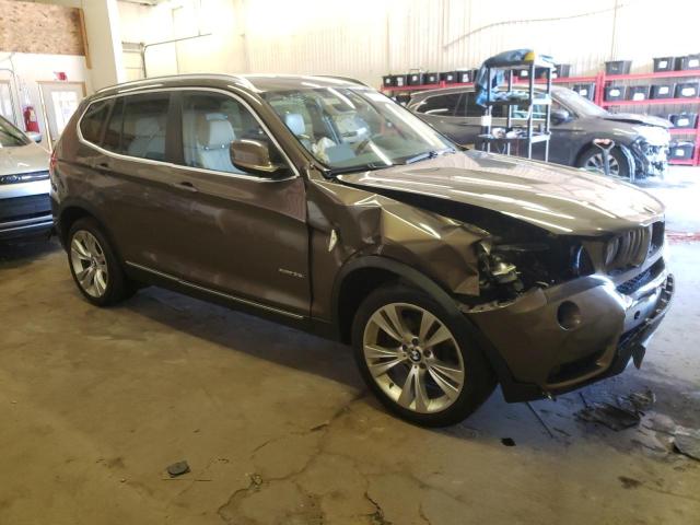 5UXWX7C50CL737884 - 2012 BMW X3 XDRIVE35I TAN photo 4