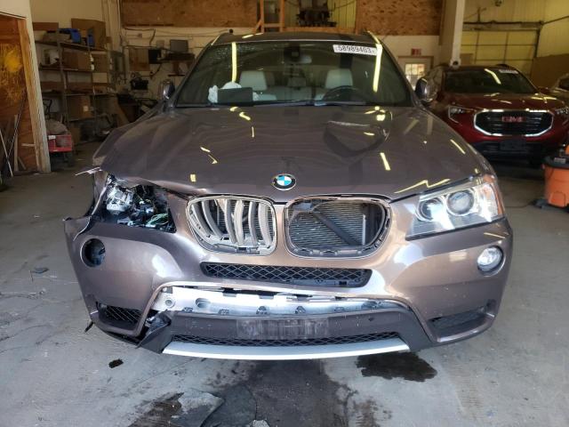 5UXWX7C50CL737884 - 2012 BMW X3 XDRIVE35I TAN photo 5