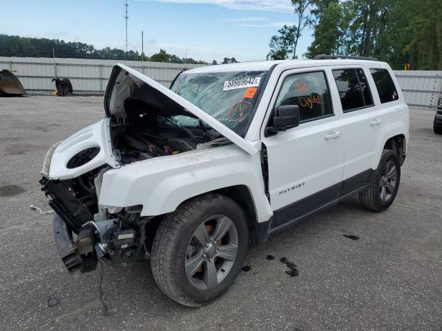 1C4NJRFB2FD348237 - 2015 JEEP PATRIOT LATITUDE WHITE photo 2