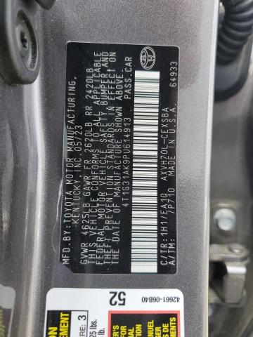 4T1G31AK9PU614913 - 2023 TOYOTA CAMRY SE NIGHT SHADE GRAY photo 12
