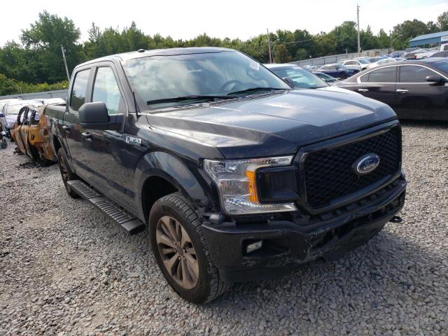 1FTEW1EP3JKG01246 - 2018 FORD F150 SUPERCREW BLACK photo 4