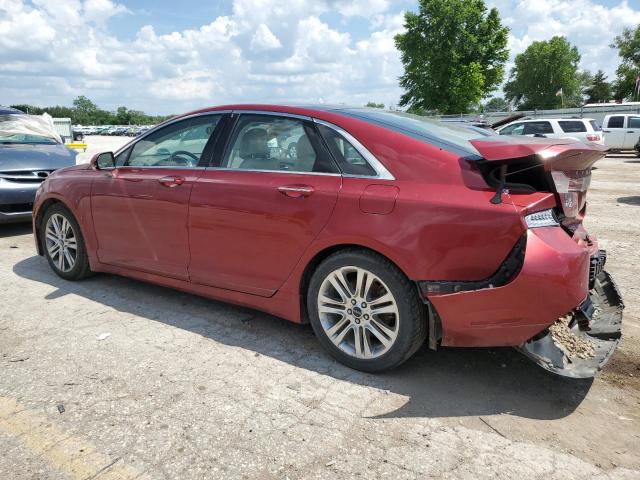 3LN6L2JK8DR808000 - 2013 LINCOLN MKZ RED photo 2