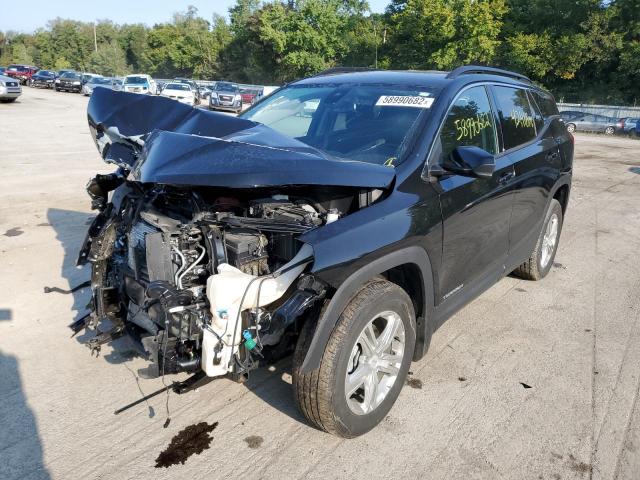 3GKALTEV5LL147086 - 2020 GMC TERRAIN SLE BLACK photo 2