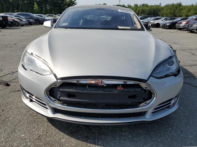 5YJSA1CN7DFP08868 - 2013 TESLA MODEL S ვერცხლისფერი ფოტო 5