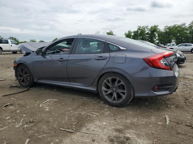 2HGFC2F8XKH589519 - 2019 HONDA CIVIC SPORT Gris foto 2