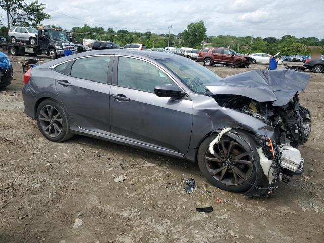 2HGFC2F8XKH589519 - 2019 HONDA CIVIC SPORT Gris foto 4
