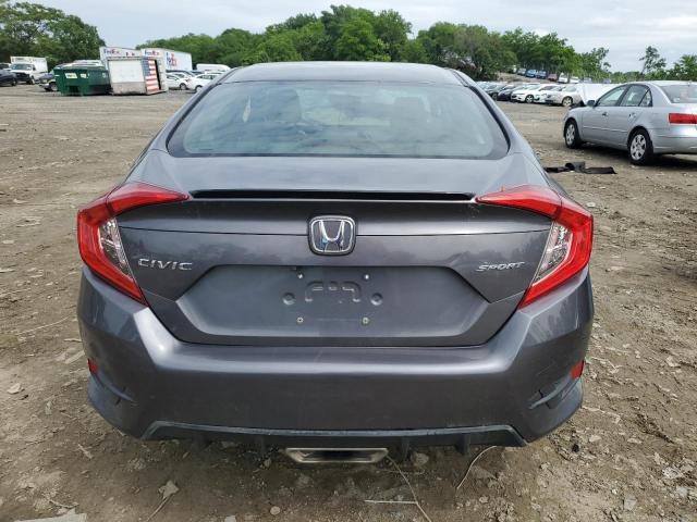2HGFC2F8XKH589519 - 2019 HONDA CIVIC SPORT Gris foto 6