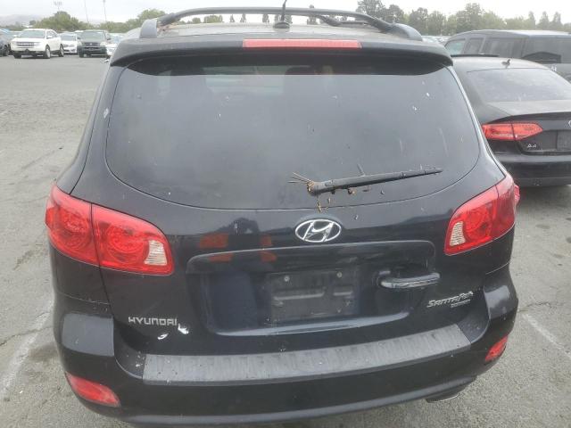 5NMSH13E57H118229 - 2007 HYUNDAI SANTA FE SE BLACK photo 6