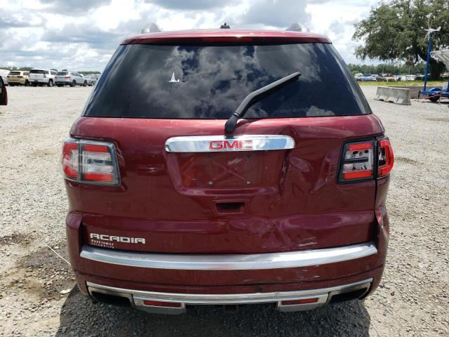 1GKKRTKDXGJ199731 - 2016 GMC ACADIA DENALI BURGUNDY photo 6