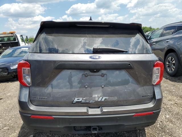 1FM5K8AB5MGB98095 - 2021 FORD EXPLORER POLICE INTERCEPTOR 灰色 照片 6