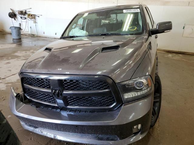 1C6RR7MT5JS159068 - 2018 RAM 1500 SPORT GRAY photo 5