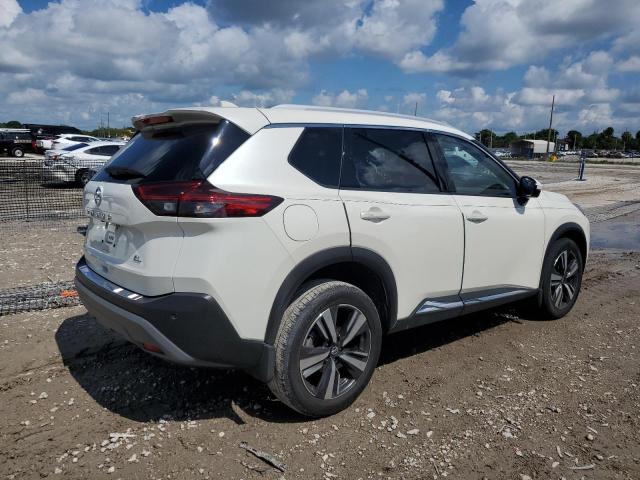 JN8AT3CA5MW012055 - 2021 NISSAN ROGUE SL WHITE photo 3