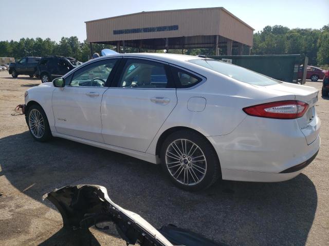 3FA6P0LU7DR288745 - 2013 FORD FUSION SE HYBRID WHITE photo 2