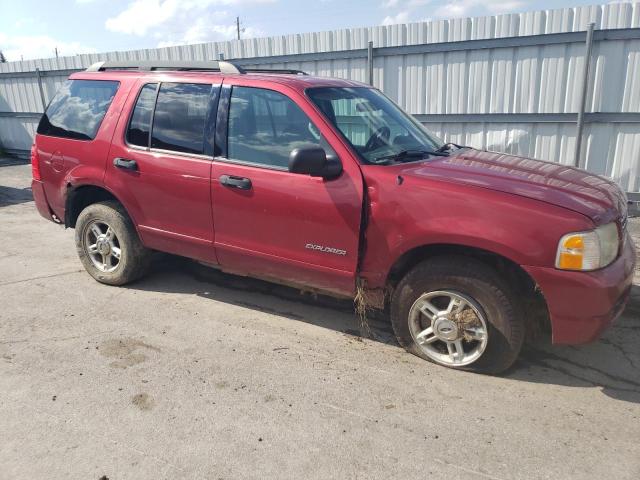 1FMZU73K85UA11888 - 2005 FORD EXPLORER XLT RED photo 4