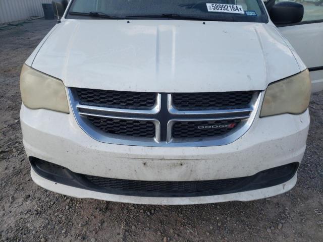 2C4RDGBGXDR566662 - 2013 DODGE GRAND CARA SE WHITE photo 12