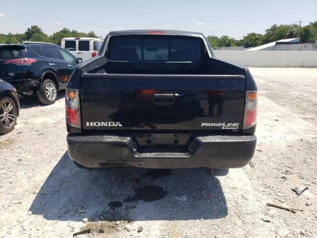 2HJYK16247H540187 - 2007 HONDA RIDGELINE RT BLACK photo 6