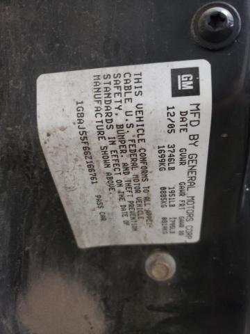 1G8AJ55F66Z166761 - 2006 SATURN ION LEVEL 2 栗色 照片 13