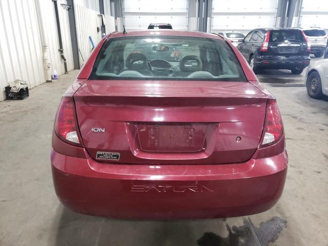 1G8AJ55F66Z166761 - 2006 SATURN ION LEVEL 2 栗色 照片 6