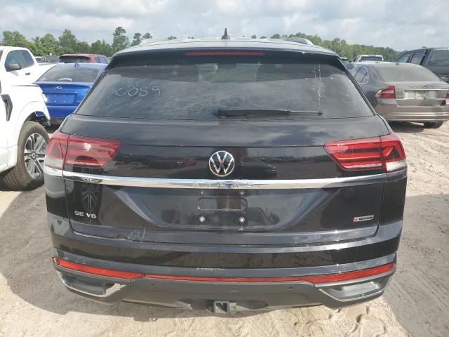 1V21E2CA5LC227627 - 2020 VOLKSWAGEN ATLAS CROS SE BLACK photo 6