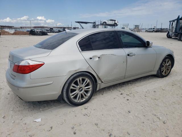 KMHGC4DF1BU125429 - 2011 HYUNDAI GENESIS 4.6L SILVER photo 3