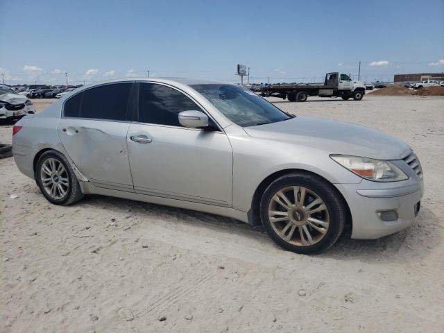 KMHGC4DF1BU125429 - 2011 HYUNDAI GENESIS 4.6L SILVER photo 4