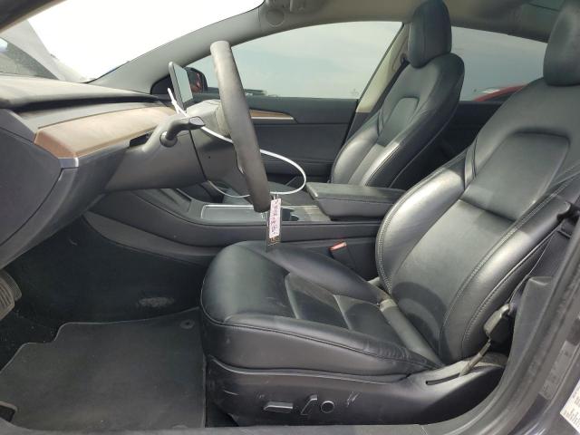 5YJ3E1EAXNF336012 - 2022 TESLA MODEL 3 GRAY photo 7