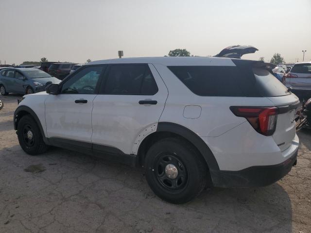 1FM5K8AC2SGB54190 - 2025 FORD EXPLORER POLICE INTERCEPTOR WHITE photo 2
