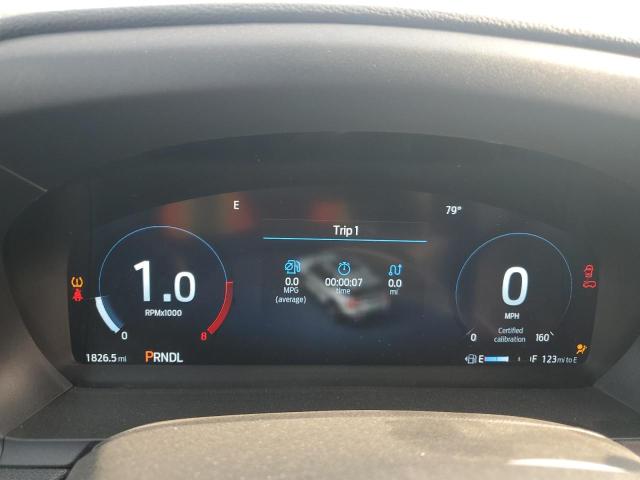 1FM5K8AC2SGB54190 - 2025 FORD EXPLORER POLICE INTERCEPTOR WHITE photo 9