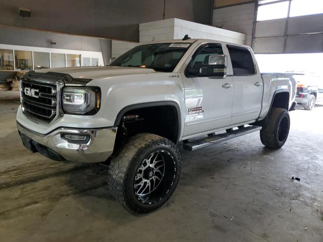 3GTU2MEC5GG359386 - 2016 GMC SIERRA K1500 SLE WHITE photo 1