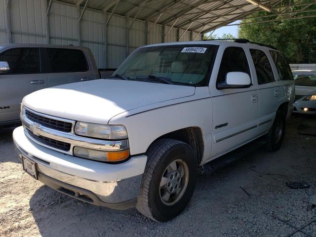 1GNEC13Z12R178776 - 2002 CHEVROLET TAHOE LS C1500 WHITE photo 1