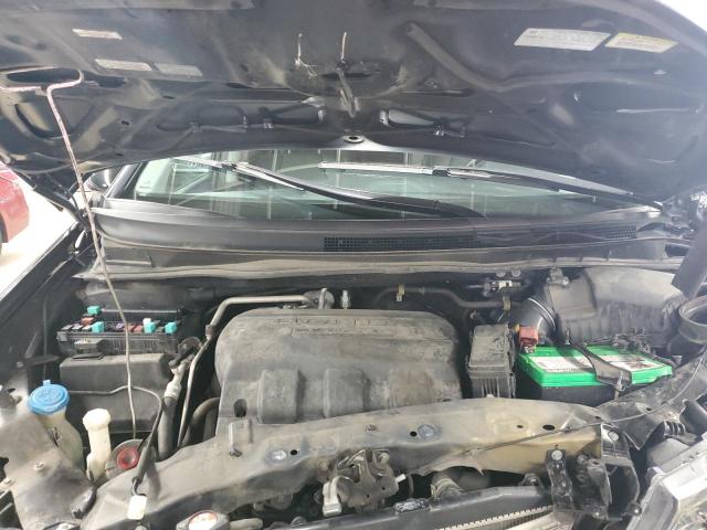 5FNRL5H6XEB131031 - 2014 HONDA ODYSSEY EXL შავი ფოტო 12