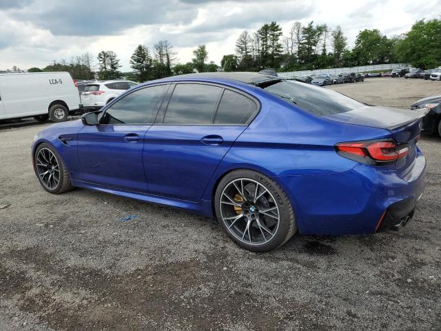 WBSJF0C09LCD11603 - 2020 BMW M5 BASE BLUE photo 2