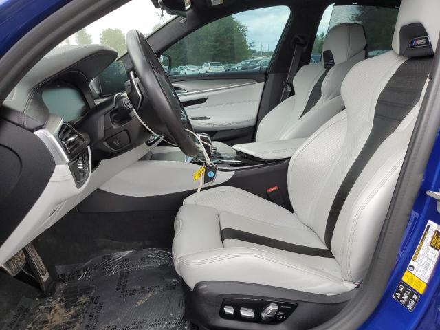 WBSJF0C09LCD11603 - 2020 BMW M5 BASE BLUE photo 7