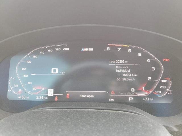 WBSJF0C09LCD11603 - 2020 BMW M5 BASE BLUE photo 9