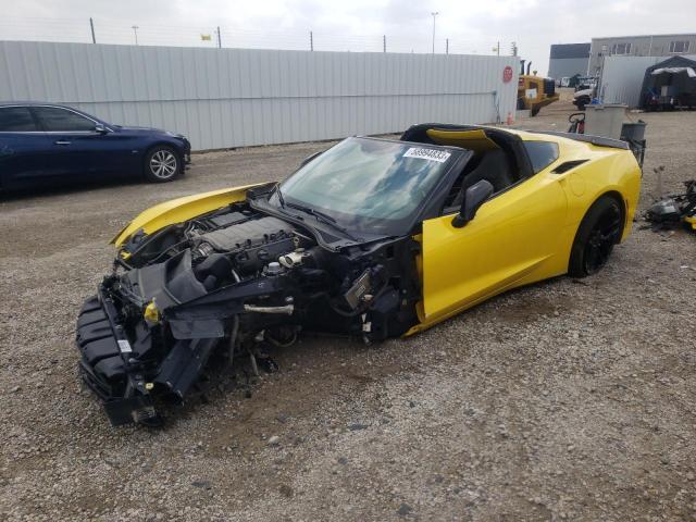 1G1YE2D76G5119555 - 2016 CHEVROLET CORVETTE STINGRAY 3LT YELLOW photo 1