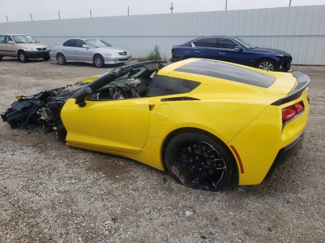 1G1YE2D76G5119555 - 2016 CHEVROLET CORVETTE STINGRAY 3LT YELLOW photo 2