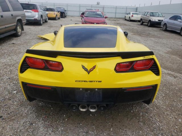 1G1YE2D76G5119555 - 2016 CHEVROLET CORVETTE STINGRAY 3LT YELLOW photo 6